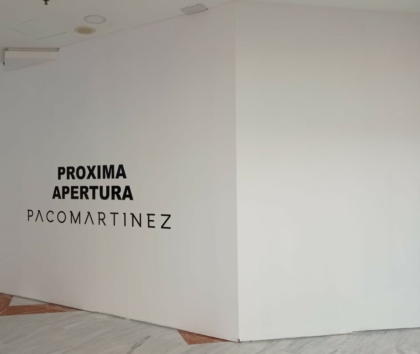 Cerpasur | Comenzamos otra tienda PACO MARTÍNEZ en el CC Bahía Sur en Cádiz.